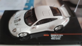Ixo Models Porsche 911 GT3 R Diecast Model Car - Scale 1/43 - White - Or... - $75.00