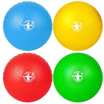 4 Colors Playground Balls For Kids And Adults, 8.5 Inch Kick Balls Outside Balls - £31.71 GBP
