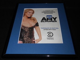Inside Amy Schumer 2015 Framed 11x14 ORIGINAL Advertisement Comedy Central - £35.49 GBP