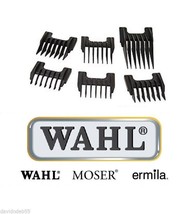 Wahl 6pc SLIDE ON GUIDE 5 in 1 Clipper Blade COMB SET for Figura,Arco,BR... - £47.59 GBP