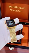 24K Gold Plated 45MM Apple Watch SERIES 9 With Gold Milanese Mesh Band G... - $1,731.85 CAD