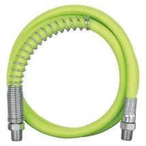 Flexzilla Grease Hose with Spring Guard - 1/8in x 36in with 1/8in MNPT Ends - $69.03