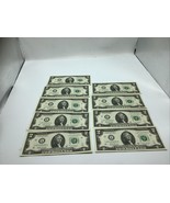 NEW Uncirculated Two Dollar Bills Series 2017A $2  Sequential Notes  Lot... - €38,38 EUR