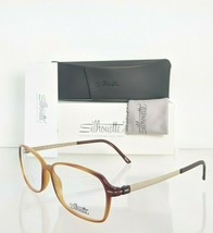 5Brand New Authentic Silhouette Eyeglasses SPX 1579 75 6020 Titanium Fra... - £90.86 GBP