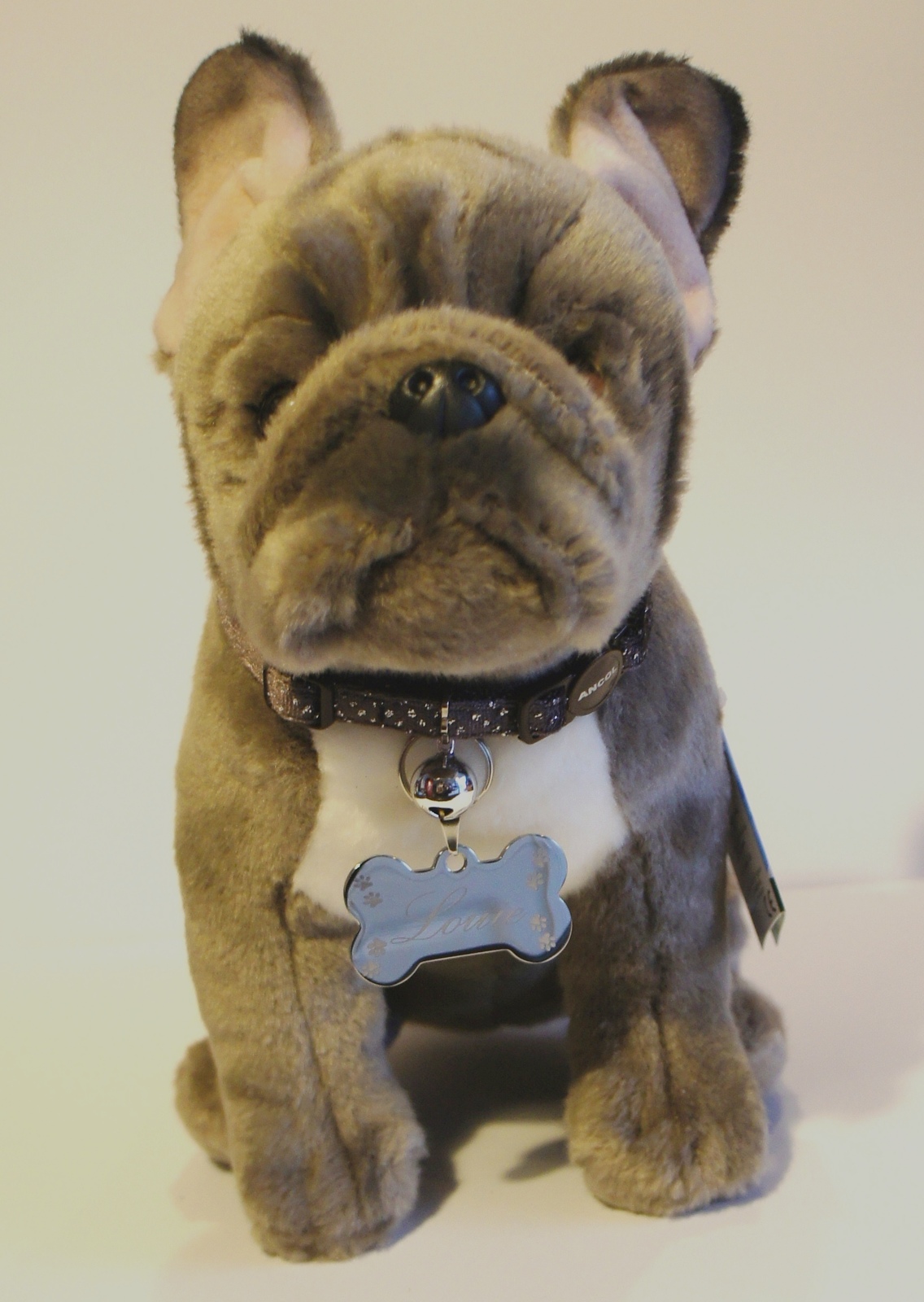Primary image for Blue French Bulldog, gift wrapped or not and with or without engraved tag 