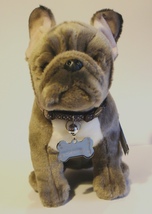 Blue French Bulldog, gift wrapped or not and with or without engraved tag  - £31.47 GBP+