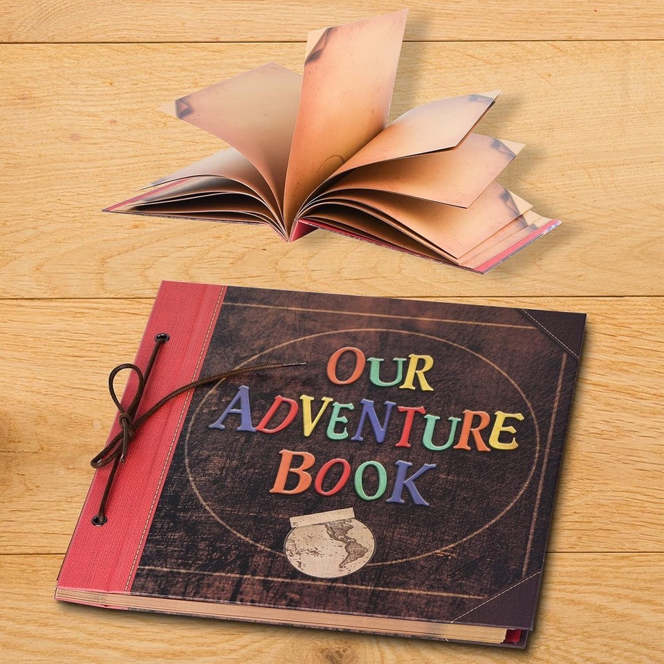 Large 60-Page Adventure Scrapbook - Customizable Album for Family & Friends Item image 8