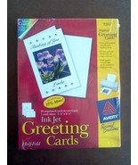 AVERY 3265 Ink Jet Greeting Cards - Brand New Sealed - £10.38 GBP