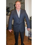 Austin Reed 40R Lined Blue Wool Suit Coat &amp; Pants London-England for Dil... - £25.15 GBP