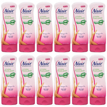 12-New Hair Remover Lotion with Aloe &amp; Lanolin For Legs by Nair for Unis... - $107.89