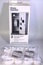 Baseball 32 Cap Rack Holder 2Row Organizer Hat Storage Door Closet Hangi... - $148.50 MXN