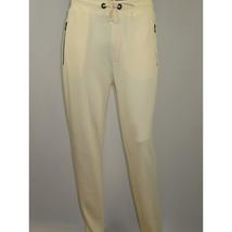 Men's Monte Carlo Turkey Jogging Suit 2pc Jump Set Stretchable 95061 Ivory Wine image 9