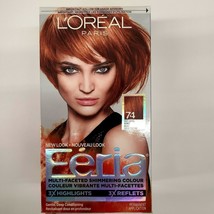 L&#39;Oreal Paris Feria Multi-Faceted Shimmering 74 Deep Copper Blonde Hair ... - £11.64 GBP