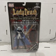 Lady Death Chrome Edition Chase Figure  Chaos Comics Moore Collectibles ... - £36.83 GBP