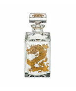 VISTA ALEGRE - Golden Dragon - Whisky Decanter - Handmade Crystal - £316.02 GBP