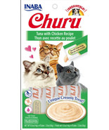 Inaba Churu Tuna &amp; Chicken Creamy Cat Treat - Vital Hydration &amp; Savory F... - £3.85 GBP+