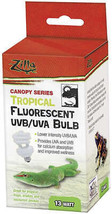 Zilla Tropical Fluorescent UVB/UVA Bulb: Essential Light for Tropical Reptiles &amp; - £18.84 GBP
