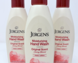 FRESH Lot of 3 Jergens Moisturizing Hand Wash Soap Original Cherry Almon... - $24.99