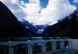 1962 Scenic View Lake Louise from Fairmont Hotel Banff Alberta Kodachrome Slide - £2.72 GBP