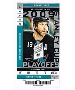 2009 NHL Stanley Cup Playoffs Phantom Ticket Blackhawks @ Sharks Round 3... - $276.44 MXN