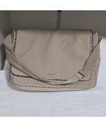 Burberry Fragrance Cross Body Messenger Bag Beige Authentic 16x12x4 EXCE... - $1,445.66 MXN