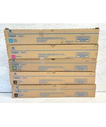 5 New Cosmetic Konica BHC450i,C550i TN626 CMYKK Toners (TN626LM) Same Da... - $296.01