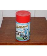 Vintage 1974 Evel Knievel Plastic Thermos with Cap and Cup - €84,77 EUR