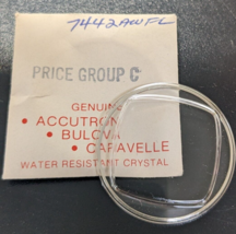 Genuine NEW Bulova Caravelle Watch Flange Crystal Part# 7442AW FL - $20.78