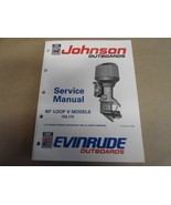 1991 Johnson Evinrude Outboards 60 Loop V Models 150 175 Service Manual ... - $1,832.90 MXN