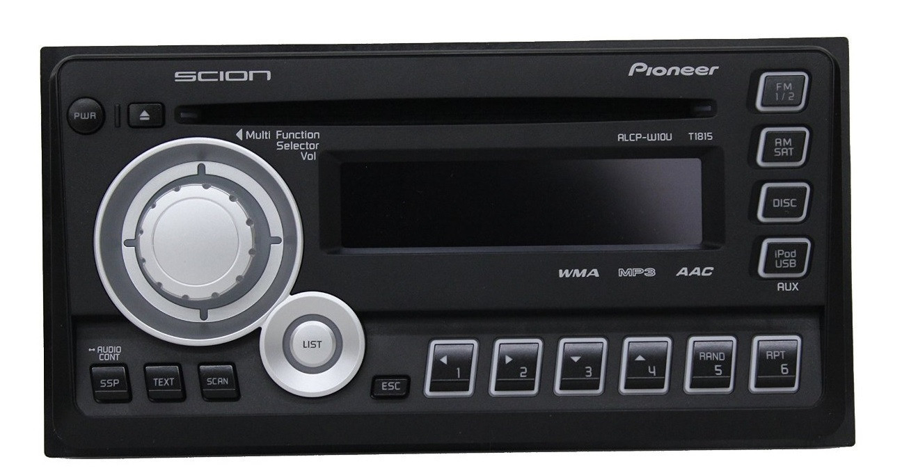 CD MP3 SAT radio w/ pre-amp RCA. New OEM factory original Pioneer T1815 ... - $35.88