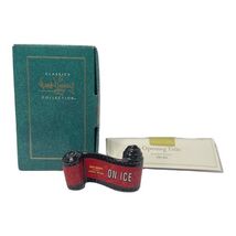 Walt Disney Classics Collection Mickey Mouse “On Ice” Title Scroll Figur... - $18.90
