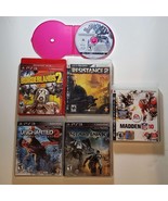 Lot of 6 Ps3 Games (PlayStation) ALL TESTED Borderlands, Uncharted, Star... - £26.64 GBP