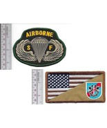Green Beret US Army 20th Special Forces Group ABN &amp; SF Parachute Wings V... - £16.50 GBP