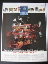 Vintage GMC Trucks Color Advertisement - 1960&#39;s GMC Trucks Color Advertisement - £10.15 GBP