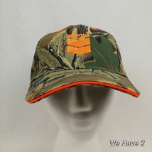 Chevron Camouflage Hunting Hat Hunter Orange Logo MCA D&amp;C - £10.11 GBP