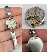 Vintage Wittnauer watch Ladies 10K GOLD plate 17 JEWELS Wrist 1950&#39;s WOR... - $641.86 MXN