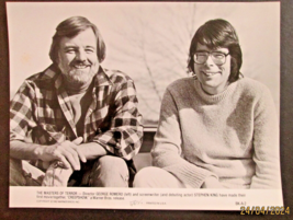 STEPHEN KING,GEORGE ROMERO (CREEPSHOW) VINTAGE 1982 RARE PUBLICTY PHOTO - $197.99