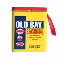 Old Bay Can Tin Metal With Working Lid Holiday Tree Ornament- NEW Fast F... - £15.14 GBP