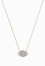 Stella &amp; Dot Charlotte Pendant Pale Blue In Original Box - £23.00 GBP