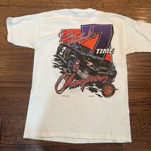 Dale Earnhardt 3 Competitors View Mens T-Shirt White Crew Neck 100% Cott... - $633.11 MXN