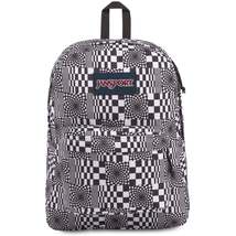 Jansport Superbreak Backpack Distorted Checkerboard - £34.36 GBP