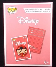 Funko Pop Mickey &amp; Friends Valentine&#39;s buttons 10 pack 8 different chara... - $9.45