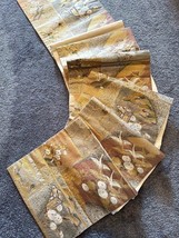 Luxury Japanese Kimono Fukuro Obi, Rinpa Ranma Crest Pure Silk Gold Thre... - $2,869.34 MXN