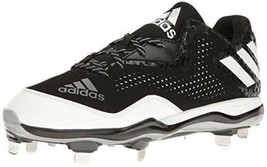 Adidas Originals Mens Freak X Carbon Mid Baseball Metal Cleats Black Shoe Size 7 - £70.60 GBP