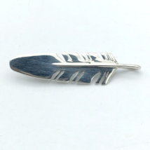 RAY TRACEY Knifewing feather pendant/brooch - Navajo 925 sterling silver 1.75&quot; - £47.85 GBP