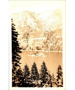 RPPC Emerald Bay Winter Scene Lake Tahoe California CA UNP Postcard D5 - $20.53 CAD