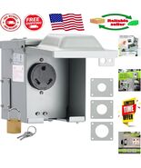 30A Waterproof Power Outlet Box for RVs -  Certified, Durable Metal Design - $810.95 MXN