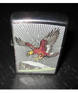 Beautiful Bald Eagle Bird Wild Life ZIPPO Lighter Made in BRADFORD PA USA - $666.19 MXN