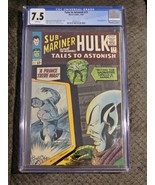 Tales To Astonish #72 Marvel 1965 12 cents CGC 7.5 Hulk Sub-Mariner Lead... - £167.38 GBP