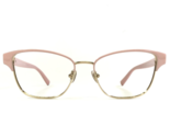 Tiffany &amp; Co. Eyeglasses Frames TF 1152-B 6186 Pink Gold Cat Eye 52-16-140 - $188.09